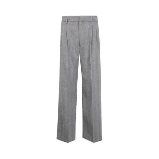 Anine Bing Mid Rise Belen Herringbone Trousers