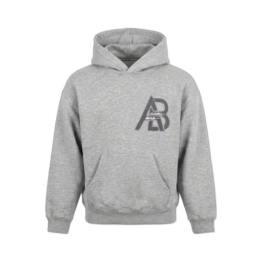 Anine Bing Jaci Logo Flocked Hoodie