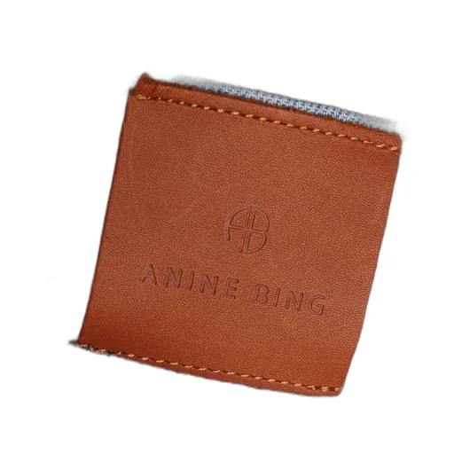 Anine Bing Hugh Logo Patch Jeans