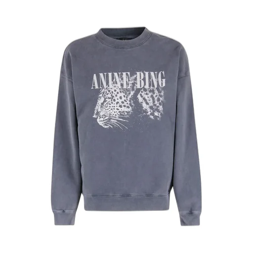 Anine Bing Spencer Logo Printed Sweatshirt