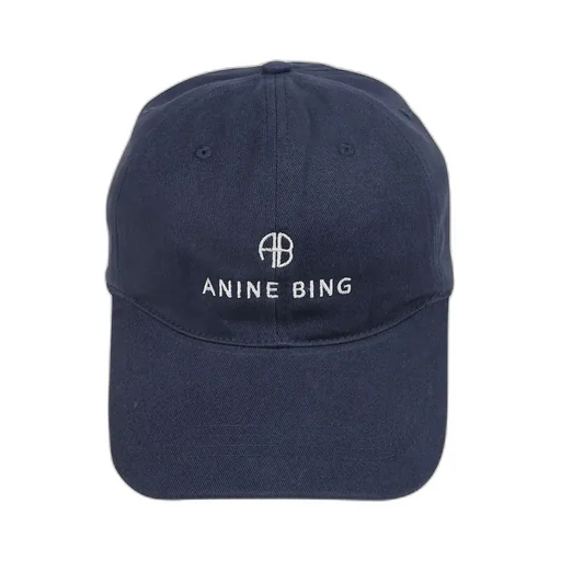 Anine Bing Jeremy Logo Embroidered Baseball Cap