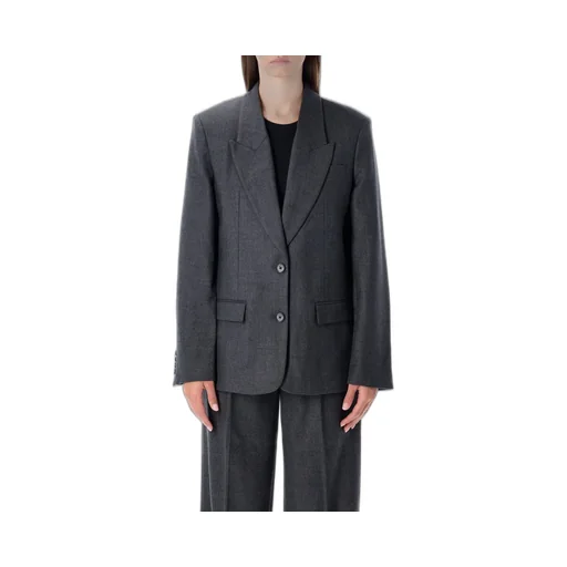 Anine Bing Ross Single Breasted Blazer
