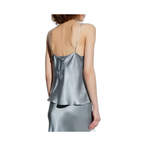 Anine Bing Ellen V-Neck Spaghetti Straps Top