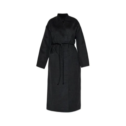 Anine Bing Self-Tie Wrap Coat