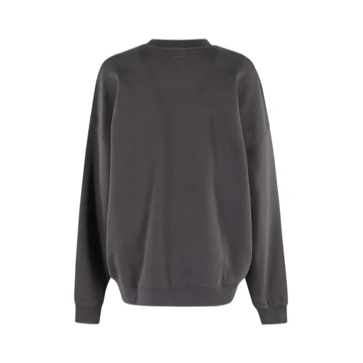 Anine Bing Miles Logo-Printed Crewneck Sweatshirt