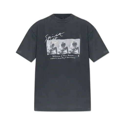 Anine Bing Ashton Graphic-Printed Crewneck T-Shirt