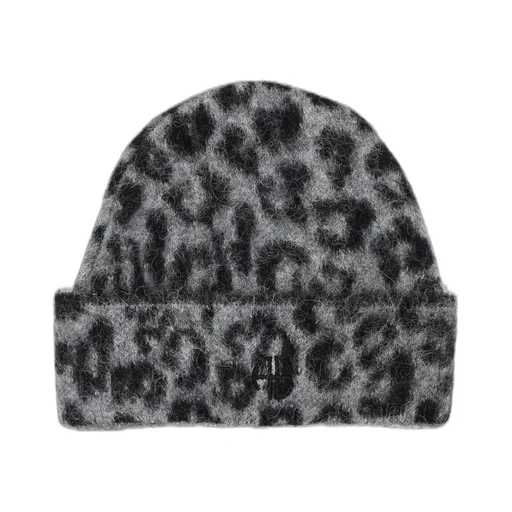 Anine Bing Leopard Printed Beanie