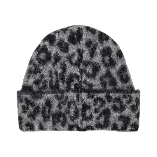 Anine Bing Leopard Printed Beanie