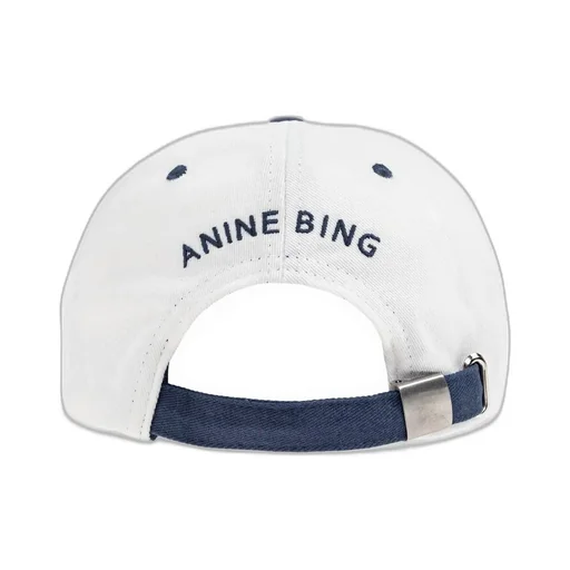 Anine Bing Jeremy Logo Embroidered Baseball Cap