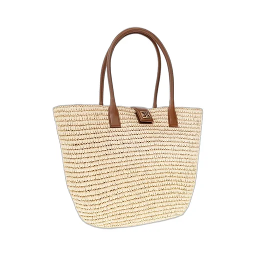 Anine Bing Lou Logo Plaque Top Handle Bag