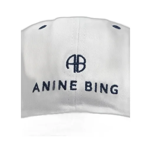 Anine Bing Jeremy Logo Embroidered Baseball Cap