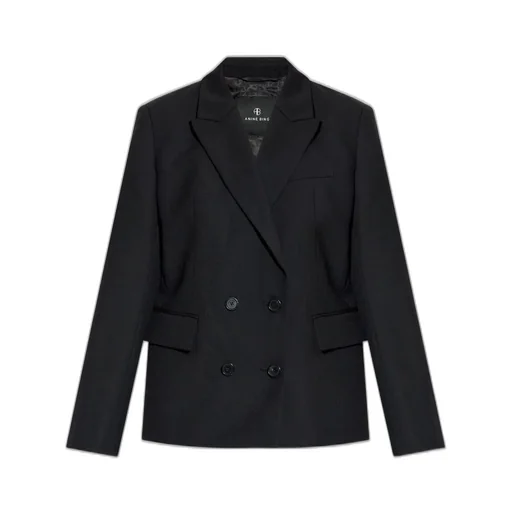 Anine Bing Evalyn Double-Breasted Blazer