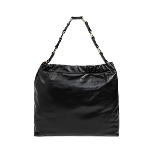 Anine Bing Kate Logo Embossed Shoulder Bag