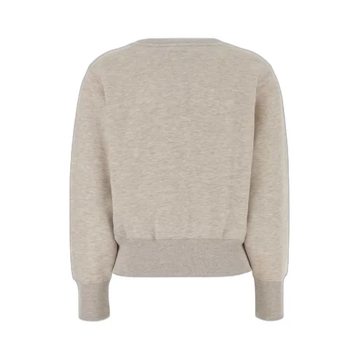 Anine Bing Harry Shrunken Logo Sweatshirt