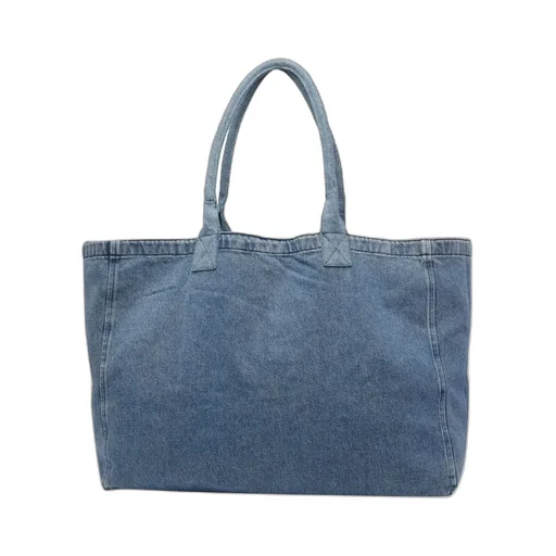 Anine Bing Leo Denim Tote Bag
