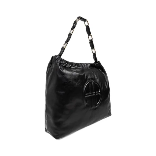Anine Bing Kate Logo Embossed Shoulder Bag