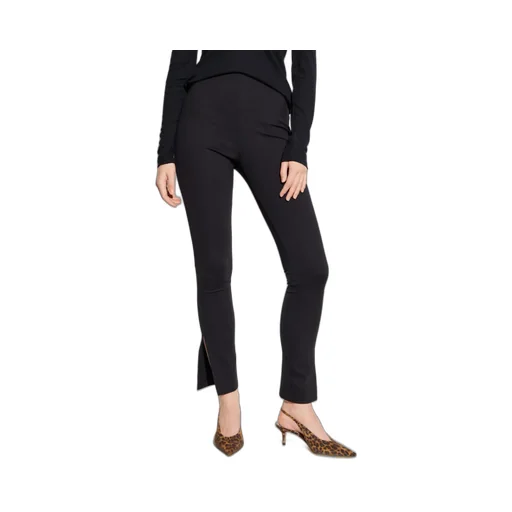 Anine Bing Kylie Split-Hem Pants