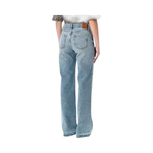 Anine Bing Hugh Wide-Leg Jeans