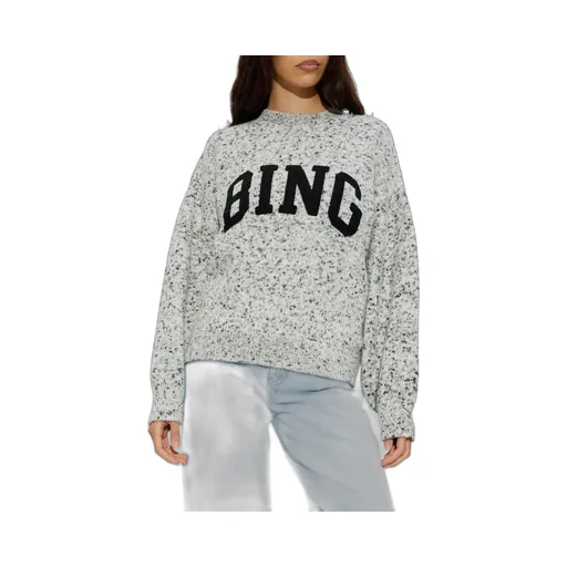 Anine Bing Logo Intarsia Jumper