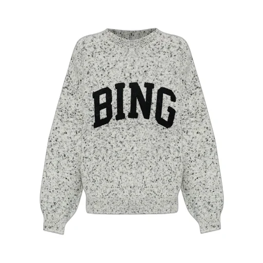 Anine Bing Logo Intarsia Jumper