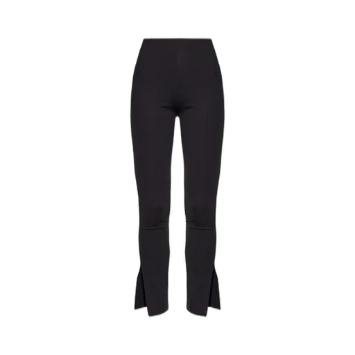 Anine Bing Kylie Split-Hem Pants