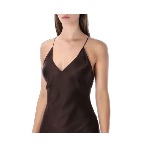 Anine Bing Laurel Strappy Long Dress