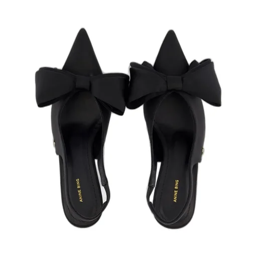 Anine Bing Nina Bow-Detailed Pumps