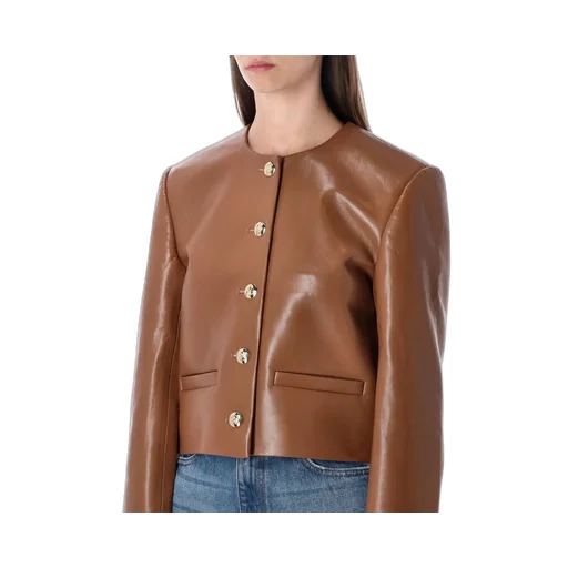 Anine Bing Amber Cropped Crewneck Jacket