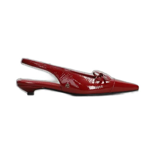 Anine Bing Zoey Bow Detailed Slingback Pumps