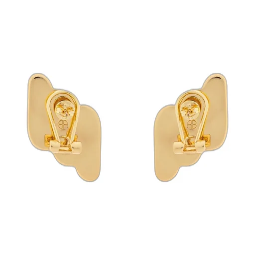 Anine Bing Diagonal Ribbed Earrings