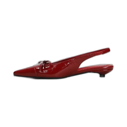 Anine Bing Zoey Bow Detailed Slingback Pumps