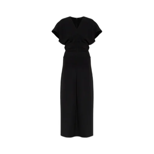 Anine Bing V-Neck Midi Dress