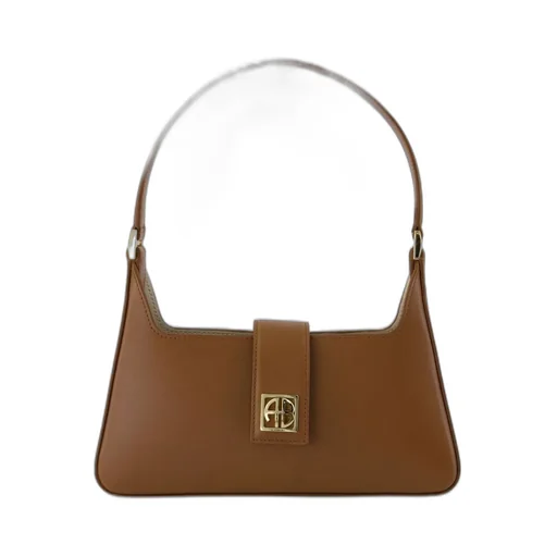 Anine Bing Lou Logo Plaque Shoulder Bag