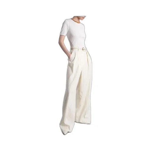 Anine Bing Pia Wide-Ribbed T-Shirt