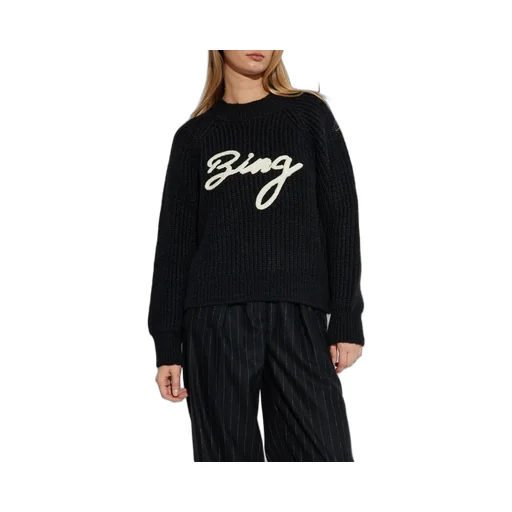 Anine Bing Kendrick Logo Crewneck Jumper