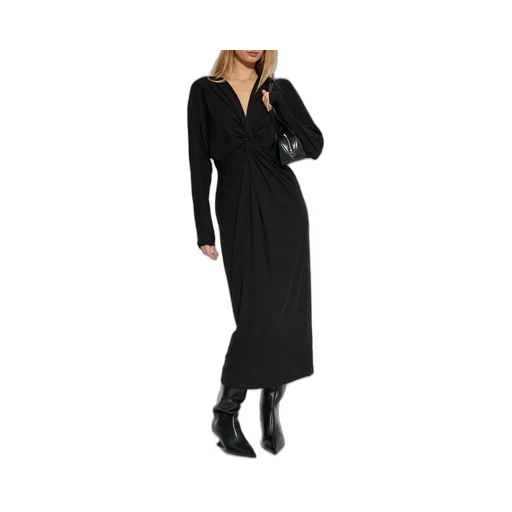 Anine Bing Mathilde Twist-Front Dress