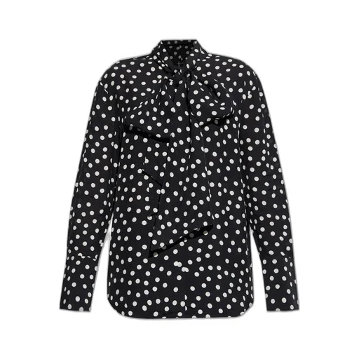 Anine Bing Ruby Polka Dot Blouse