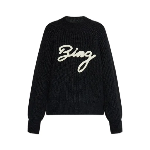 Anine Bing Kendrick Logo Crewneck Jumper