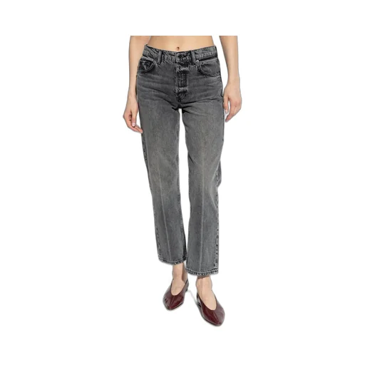 Anine Bing Kate Straight-Leg Jeans