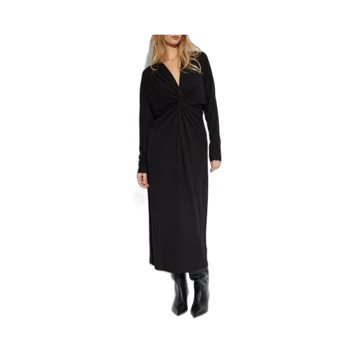 Anine Bing Mathilde Twist-Front Dress
