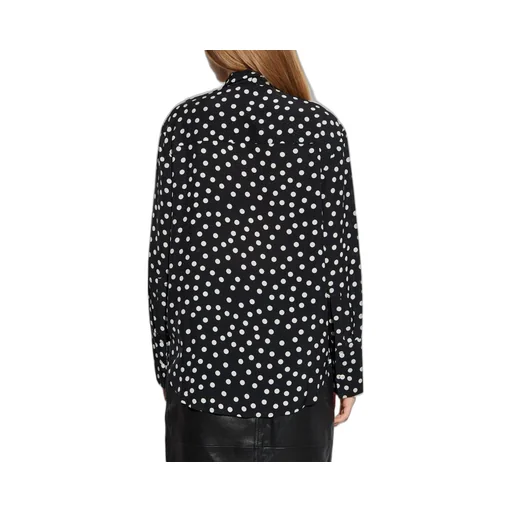 Anine Bing Ruby Polka Dot Blouse