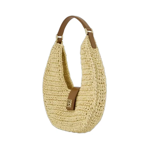 Anine Bing Lou Logo Plaque Top Handle Bag