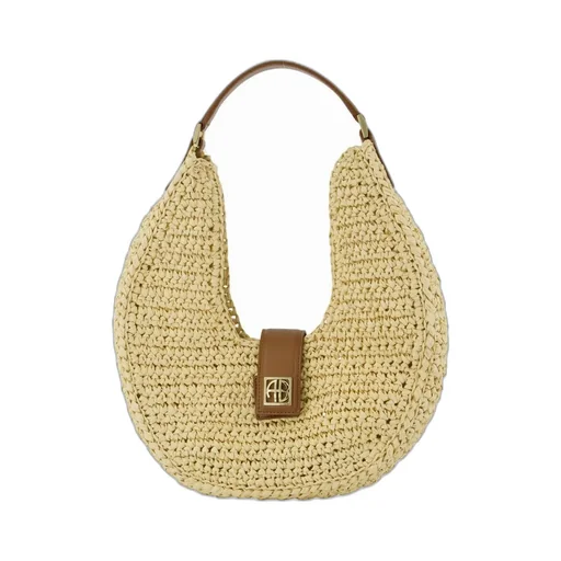Anine Bing Lou Logo Plaque Top Handle Bag