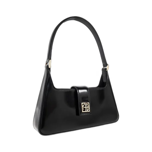 Anine Bing Lou Logo Plaque Shoulder Bag