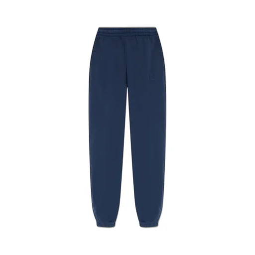 Anine Bing Karter Logo Embroidered Track Pants