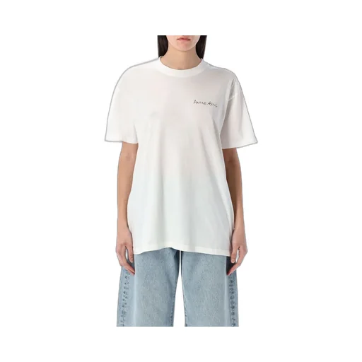 Anine Bing Signature Logo Relaxed Top