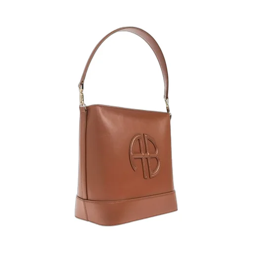 Anine Bing Lili Logo Patch Shoulder Bag