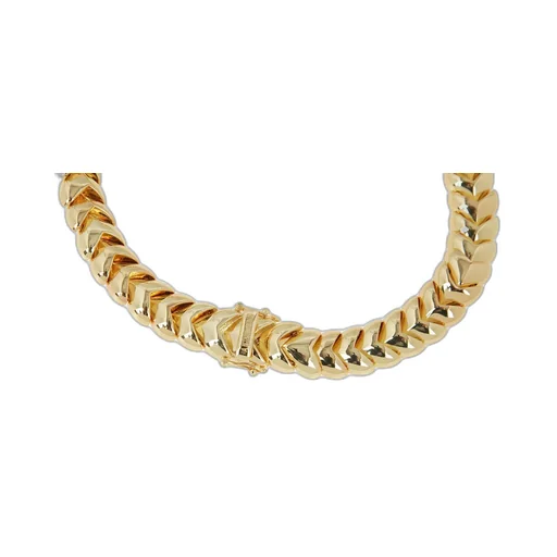 Anine Bing Logo-Engraved Chain Linked Necklace