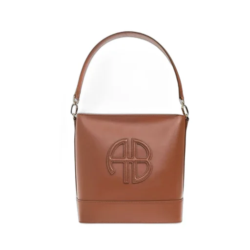 Anine Bing Lili Logo Patch Shoulder Bag