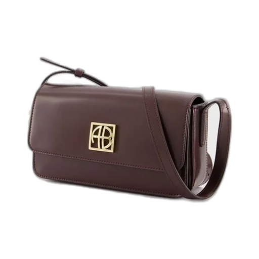 Anine Bing Elly Logo Plaque Crossbody Bag